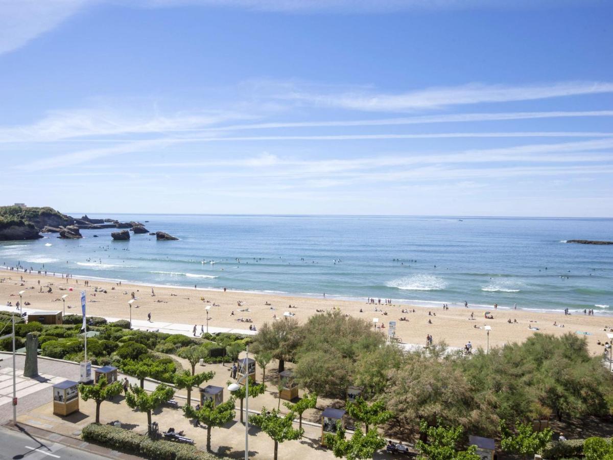 Superbe studio face à la mer accès direct plage Biarritz Esterno foto